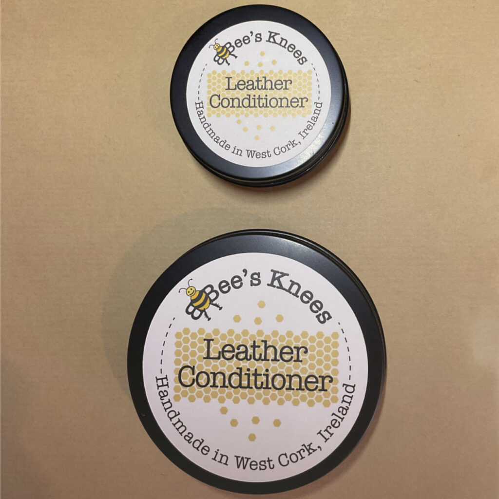 Bee's Knees Leather Conditioner 50ml and 100ml sizes